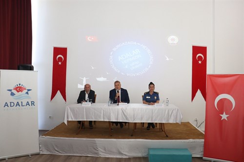 Kaymakamımız Dr. Mustafa AYHAN İlçe Emniyet Müdürlüğü'nün Düzenlediği, Büyükada Anadolu Kulübünde Gerçekleştirilen "Huzur Toplantısına" Katıldı.